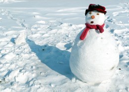 冬季可爱雪人图片大全