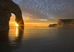 温馨的晚霞与朝霞图片大全