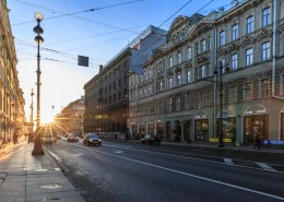 俄罗斯圣彼得堡城市风景图片