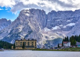 意大利多洛米蒂国家公园自然风景图片