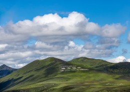 四川甘孜大气自然风景图片