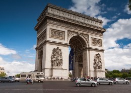 法国巴黎凯旋门图片大全