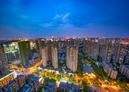 湖北武汉高楼城市建筑风景图片