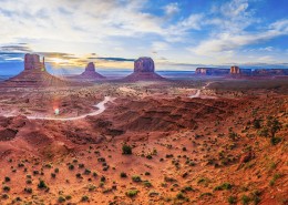 美国纪念碑山谷自然风景图片