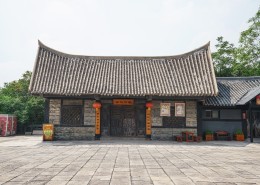 河南焦作影视城建筑风景图片