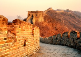 北京巍峨雄伟的长城风景图片