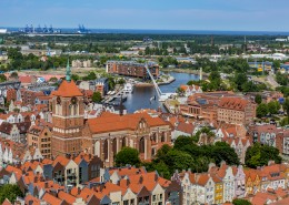 波兰格但斯克建筑风景图片