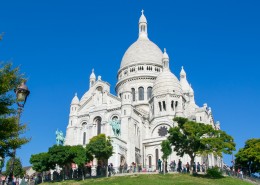 法国巴黎圣心教堂建筑图片