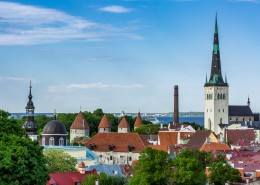 爱沙尼亚首都塔林风景图片