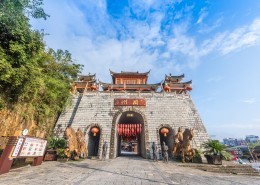重庆酉阳酉州古城风景图片
