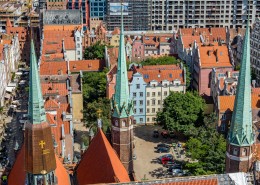 欧洲波兰格但斯克建筑风景图片