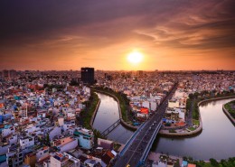 越南胡志明市风景图片