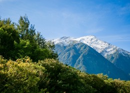 新西兰雪山风景图片