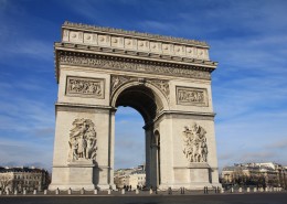 法国巴黎凯旋门图片