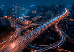 上海城市夜景图片