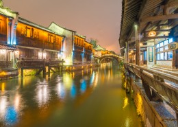 浙江乌镇雪景图片大全