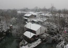 浙江杭州西溪湿地冬季风景图片大全