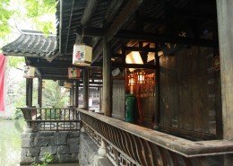 四川成都锦里风景图片