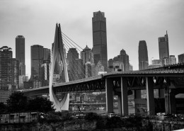 雾都重庆黑白照片风景图片大全