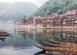 湖南湘西凤凰古城风景图片大全