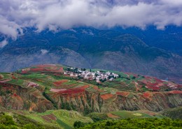 云南东川红土地风景图片大全