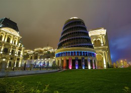 辽宁大连东港夜景图片