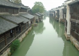 浙江桐乡乌镇烟雨风景图片