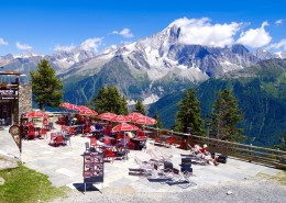 法国霞慕尼白朗峰风景图片