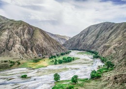 新疆克尔古提峡谷风景图片大全