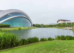 上海视觉艺术学院校园风景图片