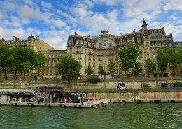 法国塞纳河沿岸风景图片