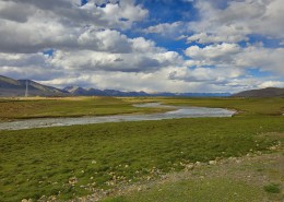 西藏当雄草原风景图片