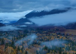 雨后禾木乡风景图片