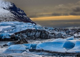 冰岛瓦特纳冰川图片