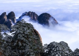 安徽黄山风景图片