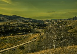 金秋蛤蟆坝风景图片大全