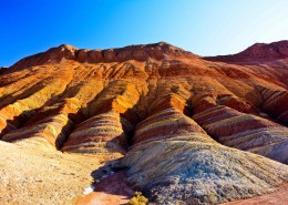 甘肃张掖丹霞地貌图片