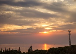 江苏太湖夕阳风景图片