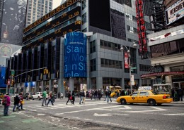 美国纽约时代广场风景图片