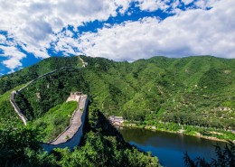 北京黄花城水长城风景图片