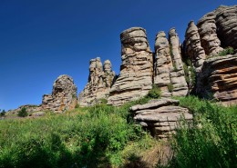 内蒙古阿斯哈图石林风景图片