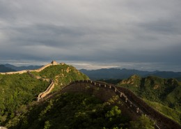 河北金山岭长城风景图片
