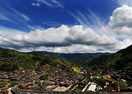 贵州西江千户苗寨风景图片