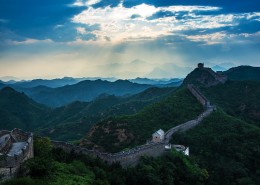 秀美金山岭长城风景图片大全