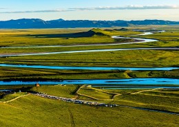 九曲黄河第一湾风景图片大全