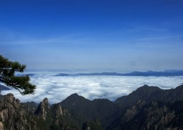 安徽黄山云海风景图片