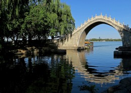 颐和园西堤风景图片