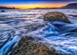 温哥华海滩风景图片