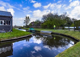 荷兰羊角村风景图片大全