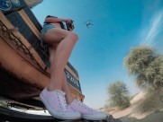 穿热裤的美女图片